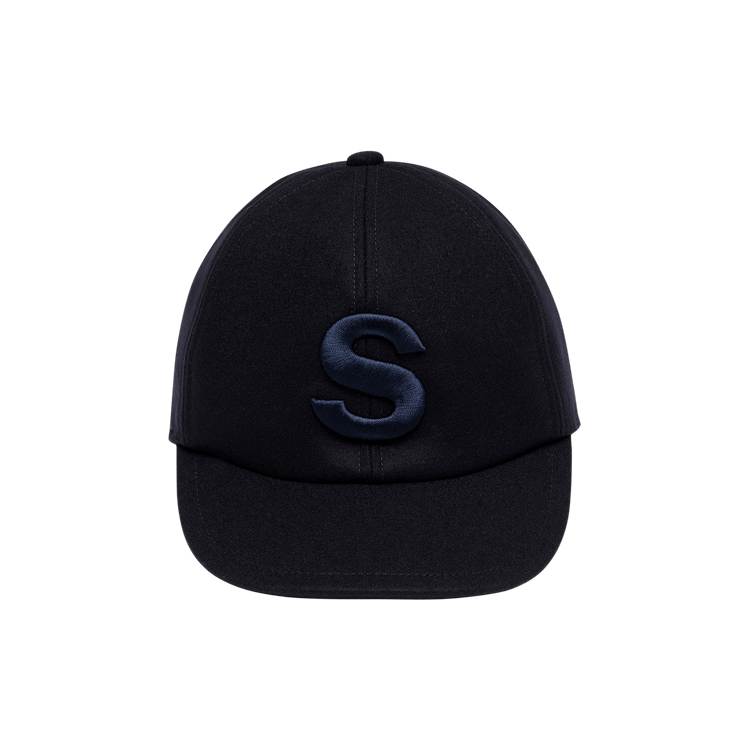 Sacai Melton S Cap 'Navy'