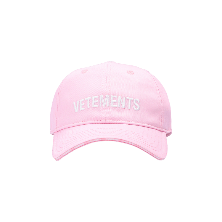 Vetements Iconic Logo Cap 'Baby Pink'