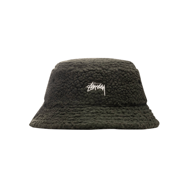 Stussy Sherpa Bucket Hat 'Forest'