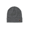 BAPE Ape Head One Point Knit Cap 'Grey'