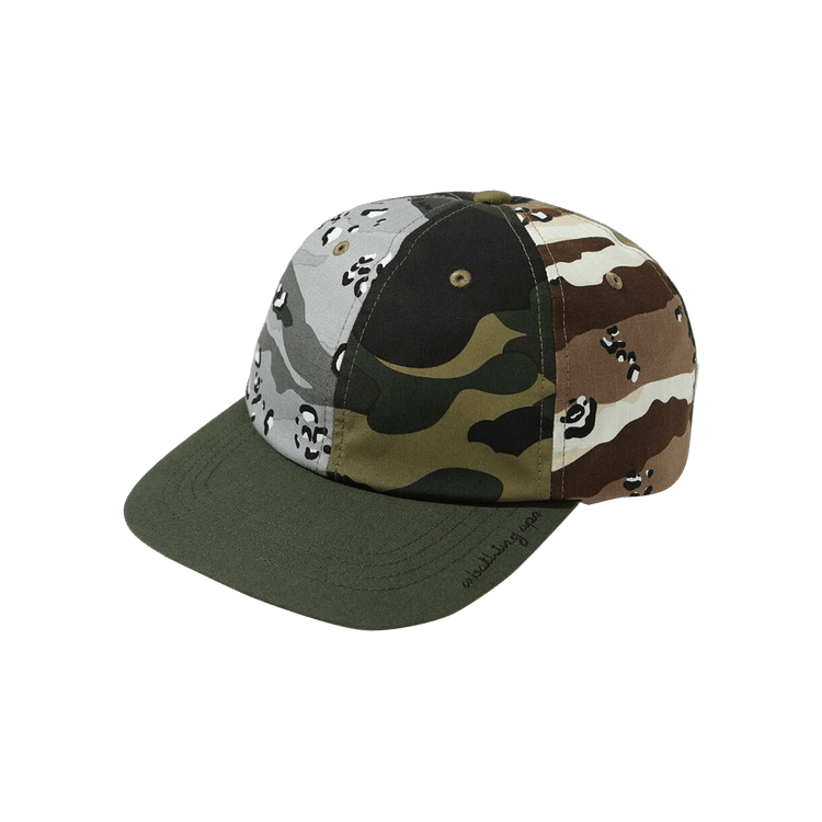 BAPE Mad Shark Crazy Camo Panel Cap 'Multicolor'