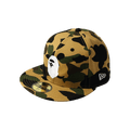BAPE New Era 59 Fifty 1st Camo Ape Head Cap 'Yellow'