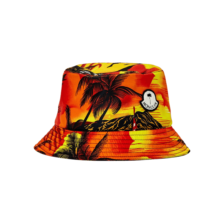 Moncler Genius x Palm Angels Hat 'Orange/Multicolor'