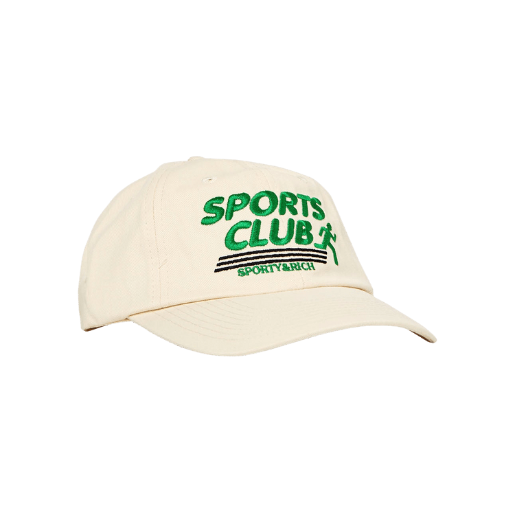 Sporty & Rich Sports Club Hat 'Milk'
