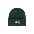 Stussy Stock Cuff Beanie 'Hunter Green'