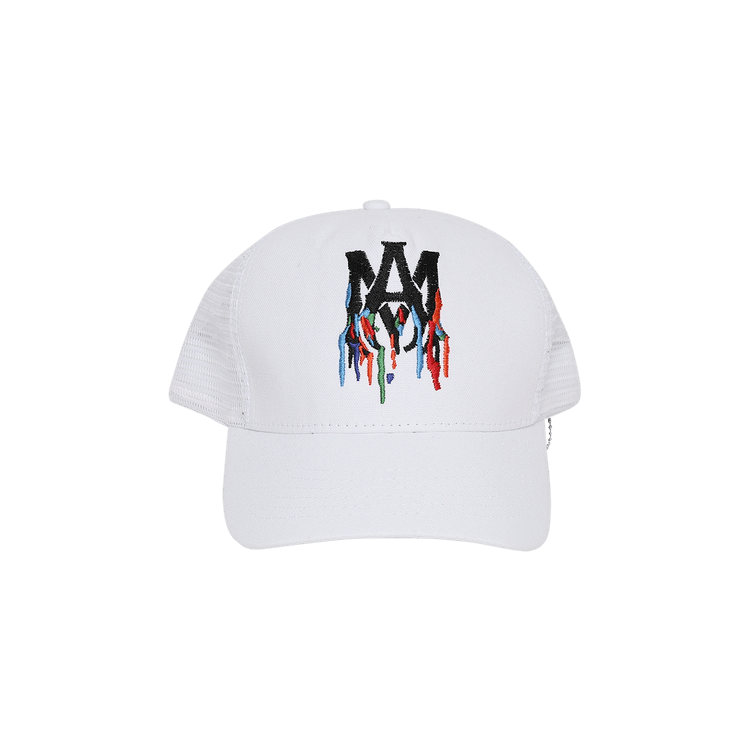 Amiri Paint Drip Core Logo Trucker 'White'