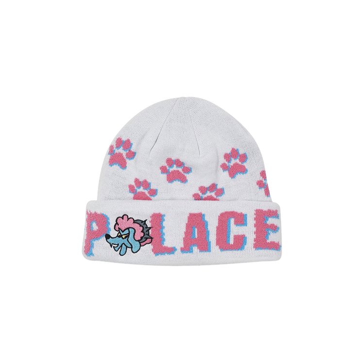 Palace Poodle Beanie 'White'