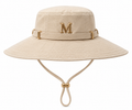 Marcelia Wide-Brim Boonie Hat — Sand