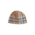 Burberry Giant Check Knit Beanie 'Dusty Caramel'