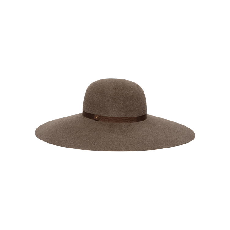 Gucci Wide Brim Hat 'Light Brown'