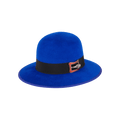 Gucci Wide Brim Felt Hat 'Blue/Black'