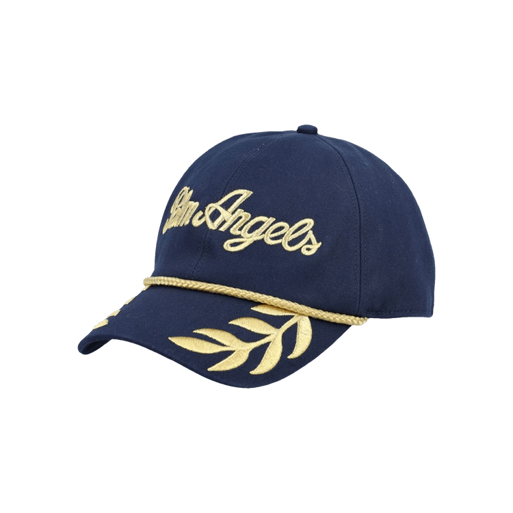 Palm Angels Commander Cap 'Blue/Yellow'
