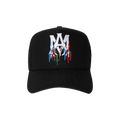 Amiri Paint Drip MA Logo Trucker 'Black'