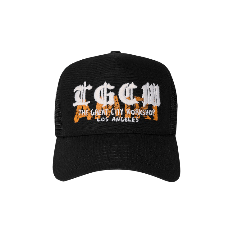 Amiri T.G.C.W. Trucker Hat 'Black'