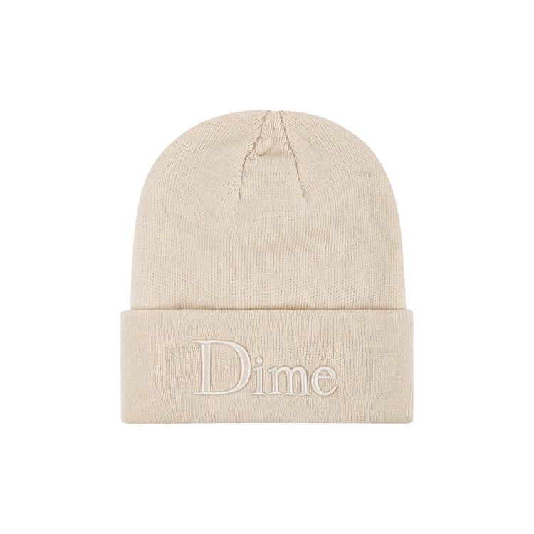 Dime 3D Logo Beanie 'Cream'