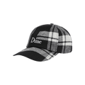 Dime Plaid Cap 'Black'