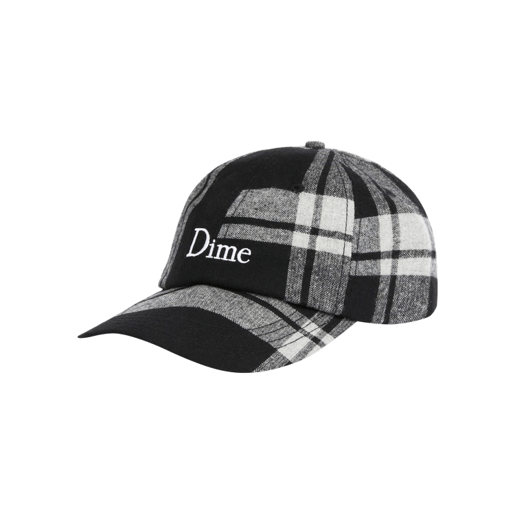 Dime Plaid Cap 'Black'