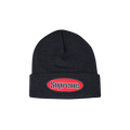 Supreme Oval Patch Beanie 'Black'