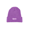Supreme Loose Gauge Beanie 'Bright Purple'