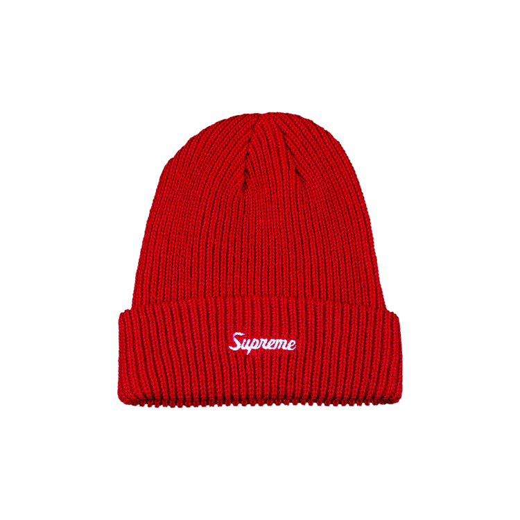 Supreme Loose Gauge Beanie 'Red'