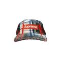 Supreme Corduroy Camp Cap 'Plaid'