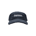 Supreme Corduroy Camp Cap 'Light Navy'