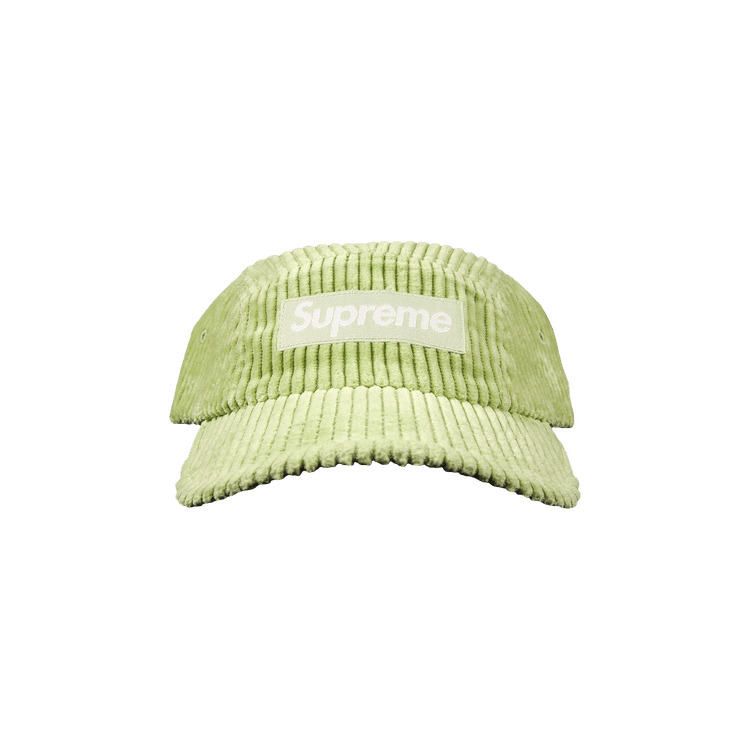 Supreme Corduroy Camp Cap 'Pale Mint'