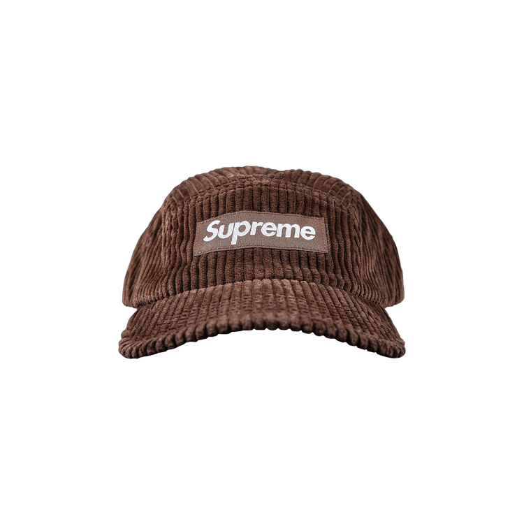 Supreme Corduroy Camp Cap 'Brown'