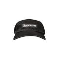 Supreme Washed Chino Twill Camp Cap 'Black'