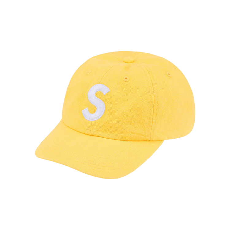 Supreme x Kevlar Denim S Logo 6-Panel 'Yellow'