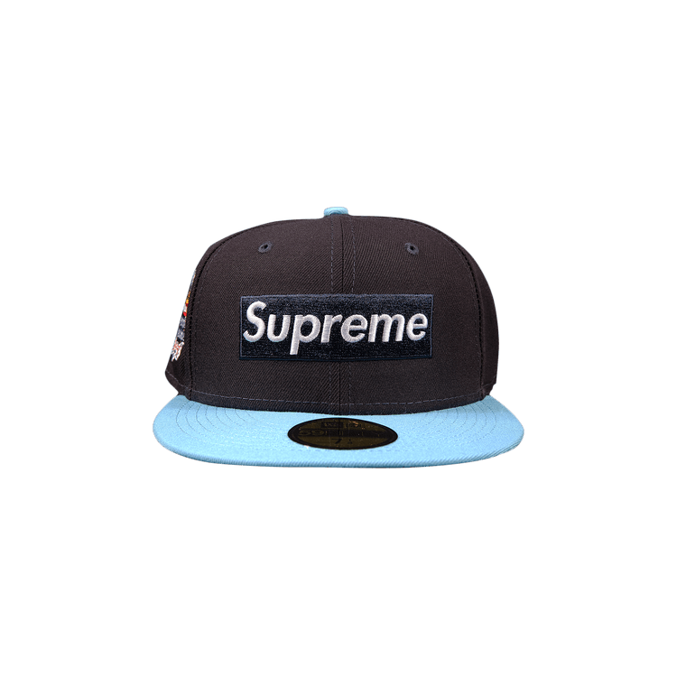 Supreme 2-Tone Box Logo New Era 'Blue'