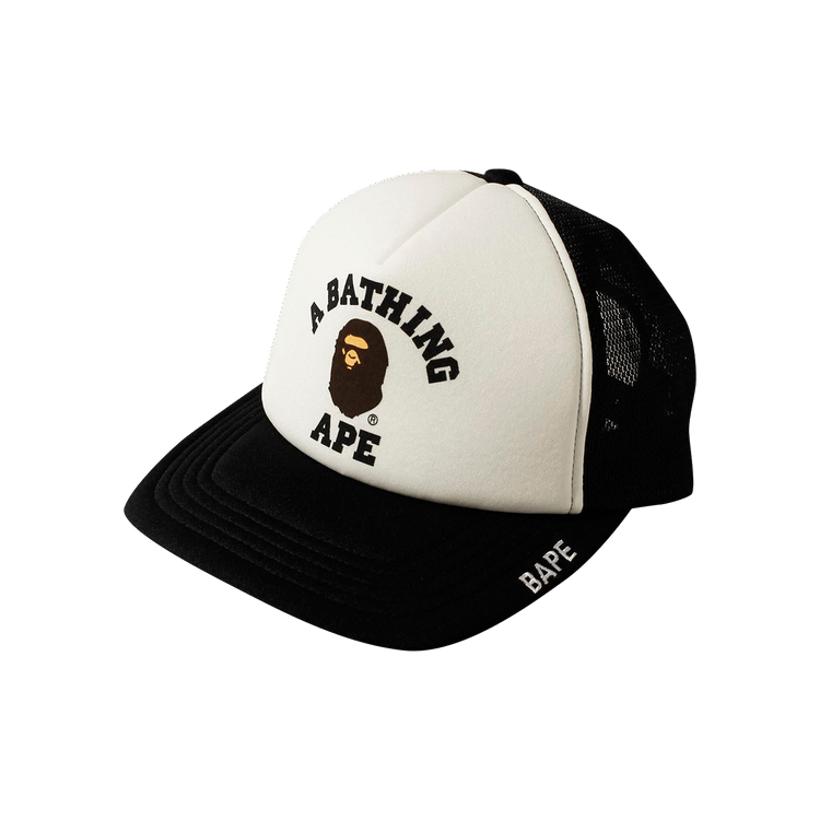 BAPE College Mesh Cap 'Black'
