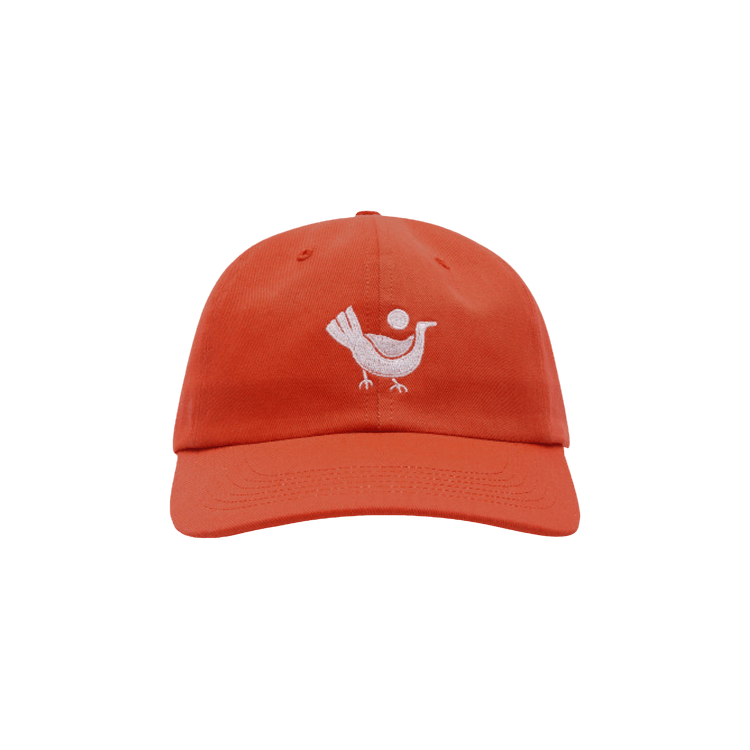 Parra Chicken 6 Panel Hat 'Burned Orange'