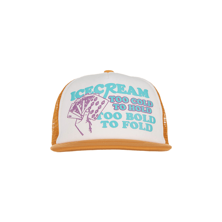 Icecream Too Cold Trucker Hat 'Inca Gold'