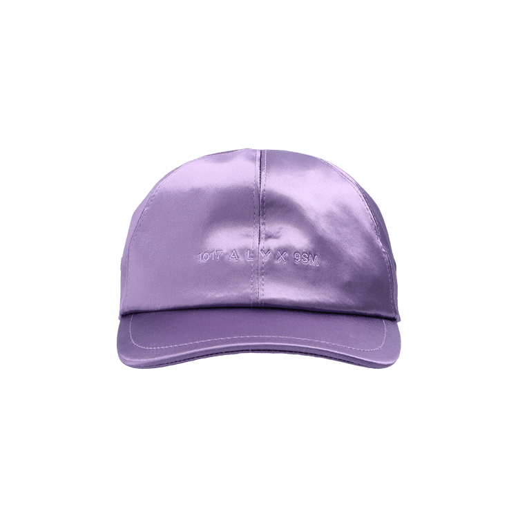 1017 ALYX 9SM Satin Logo Hat With Buckle 'Lilac'