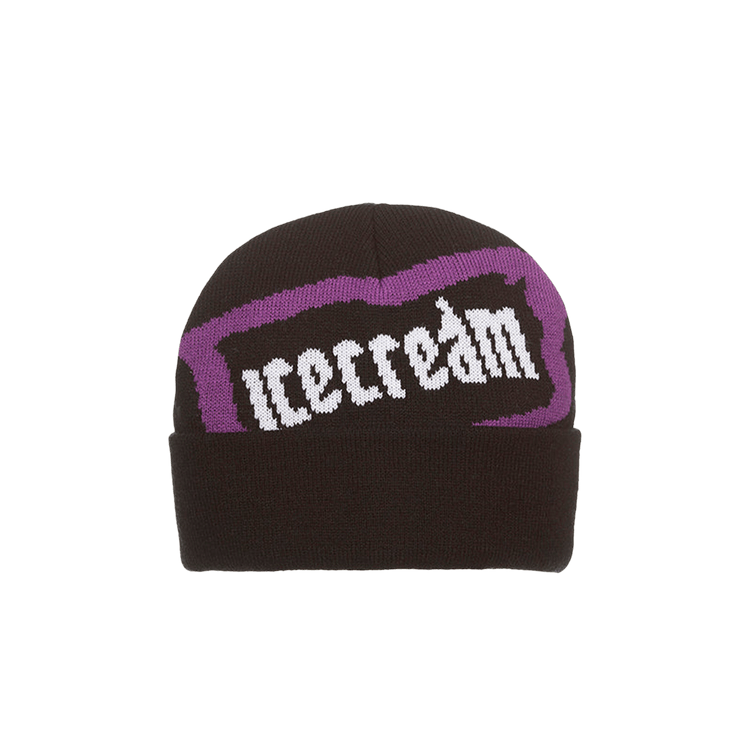 Icecream Double Time Knit Hat 'Black'