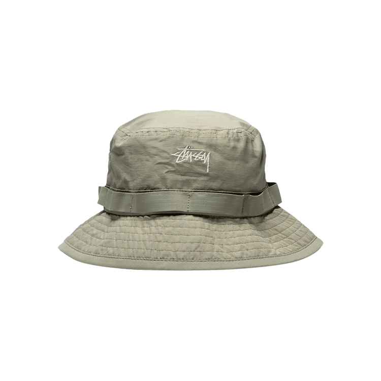 Stussy Nyco Ripstop Boonie Hat 'Sage'