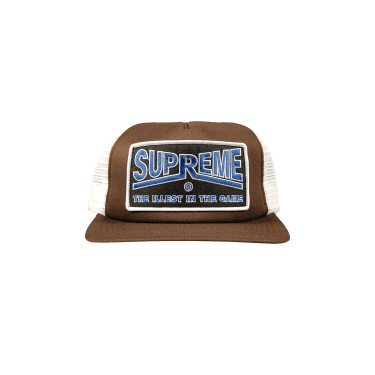 Supreme Illest Mesh Back 5-Panel 'Brown'