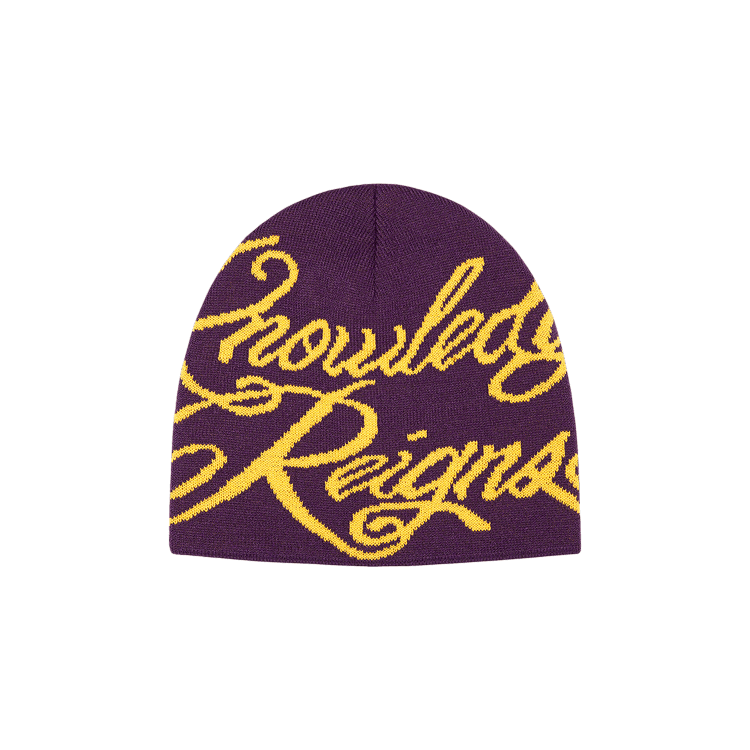 Supreme Knowledge Reigns Beanie 'Purple'