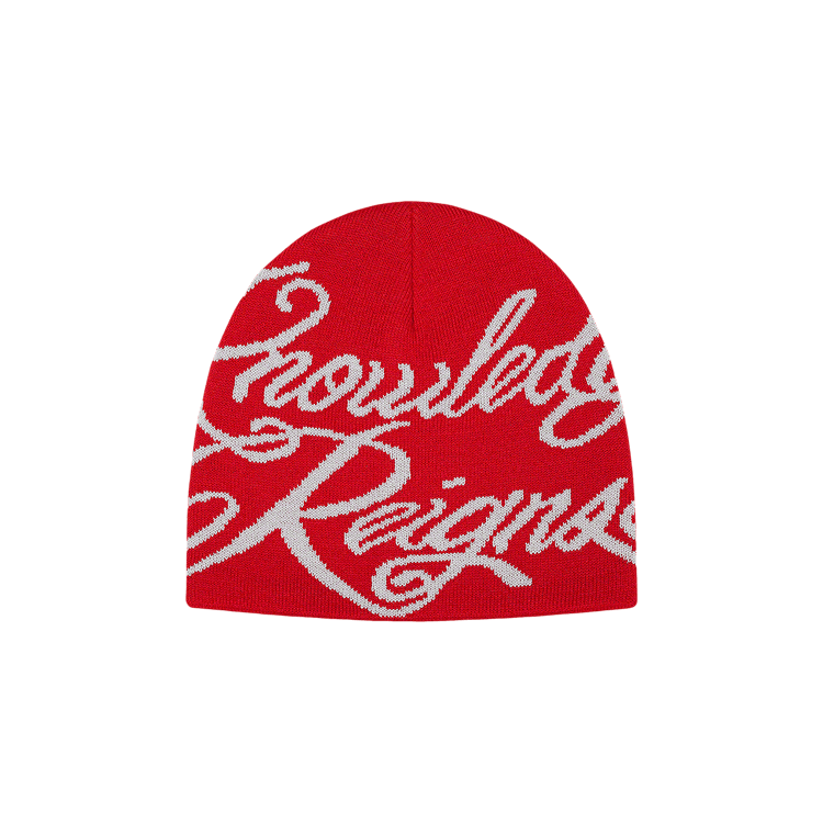 Supreme Knowledge Reigns Beanie 'Red'