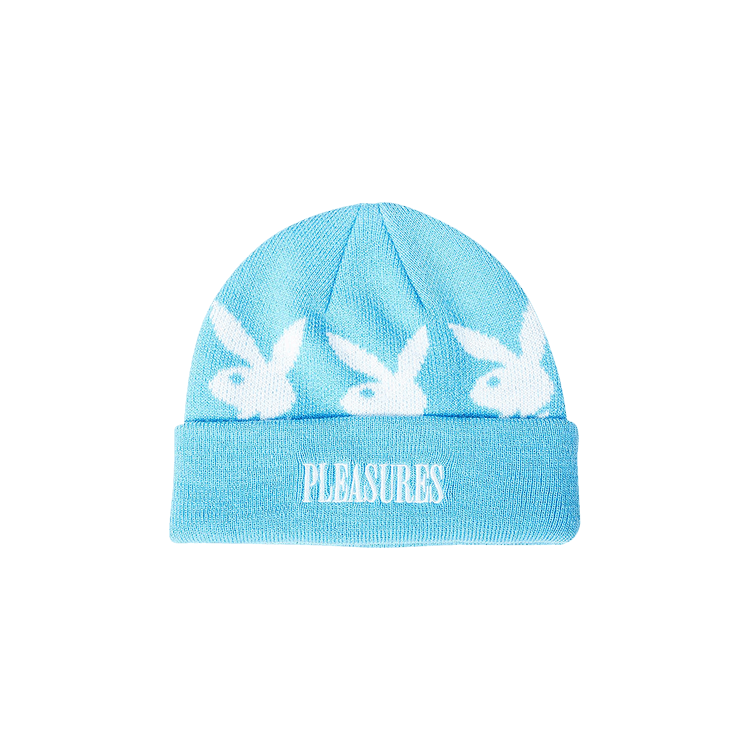 Pleasures Jaquard PB Beanie 'Light Blue'