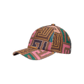 Balmain Monogram Canvas Printed Cap 'Multicolor'
