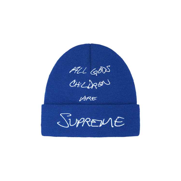 Supreme God's Children Beanie 'Royal'