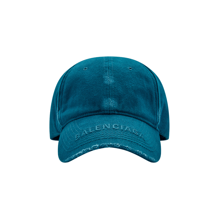 Balenciaga Logo Visor Cap 'Petrol'