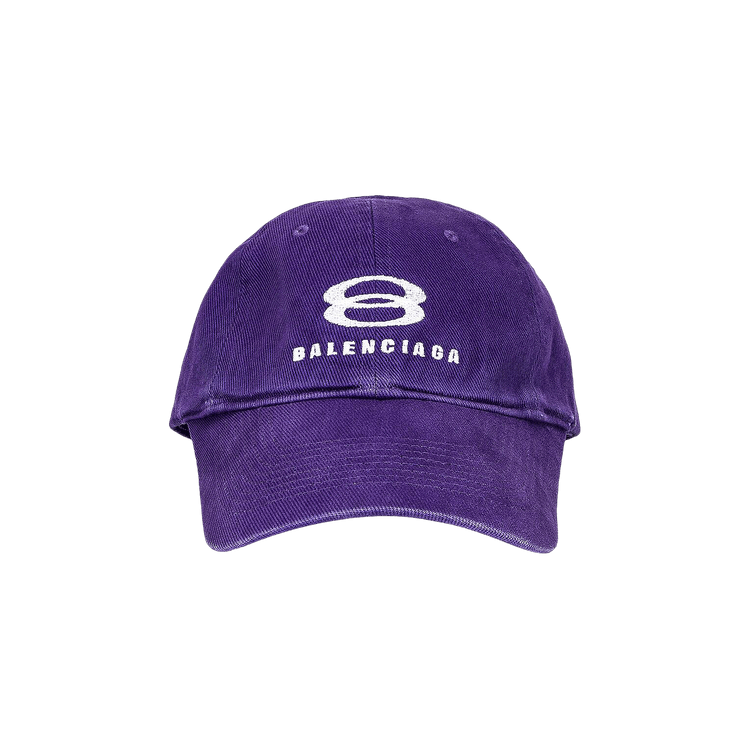 Balenciaga Snowboard Cap 'Ultraviolet/White'