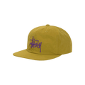 Stussy Peached Nylon Basic Strapback 'Bronze'