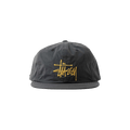 Stussy Peached Nylon Basic Strapback 'Steel Blue'