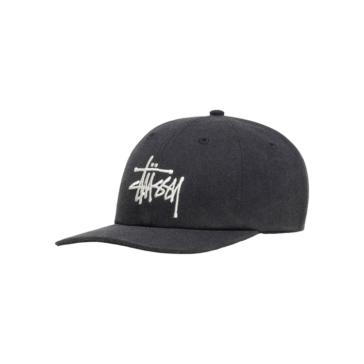 Stussy Canvas Big Basic Low Pro Cap 'Black'
