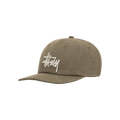Stussy Canvas Big Basic Low Pro Cap 'Olive'