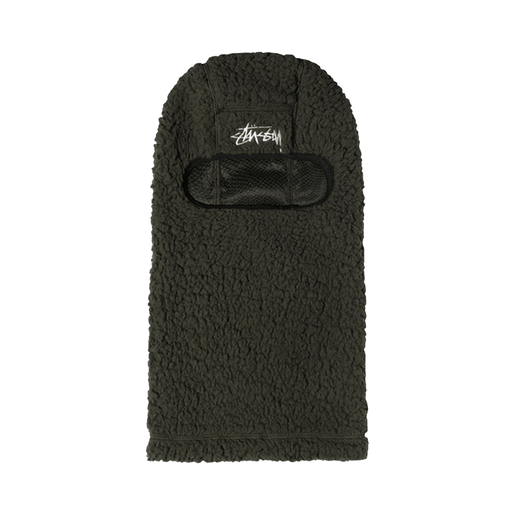 Stussy Stock Sherpa Balaclava 'Olive'